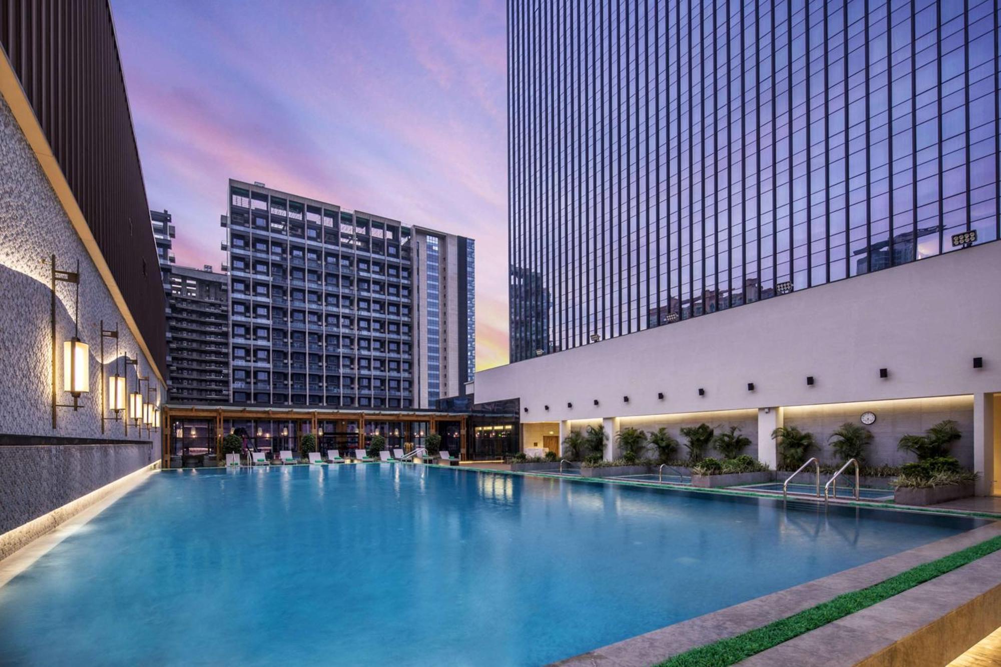 Doubletree By Hilton Hotel Shenzhen Longhua, Near Huawei, Foxcnn, Shenzhen North Railway, Uniwalk & Uniworld Shopping Mall, Sam'S Club Exterior foto